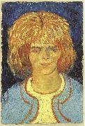 Vincent Van Gogh Head of a girl oil painting on canvas